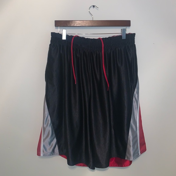 Other - Black, Red & Gray Athletic shorts size XL